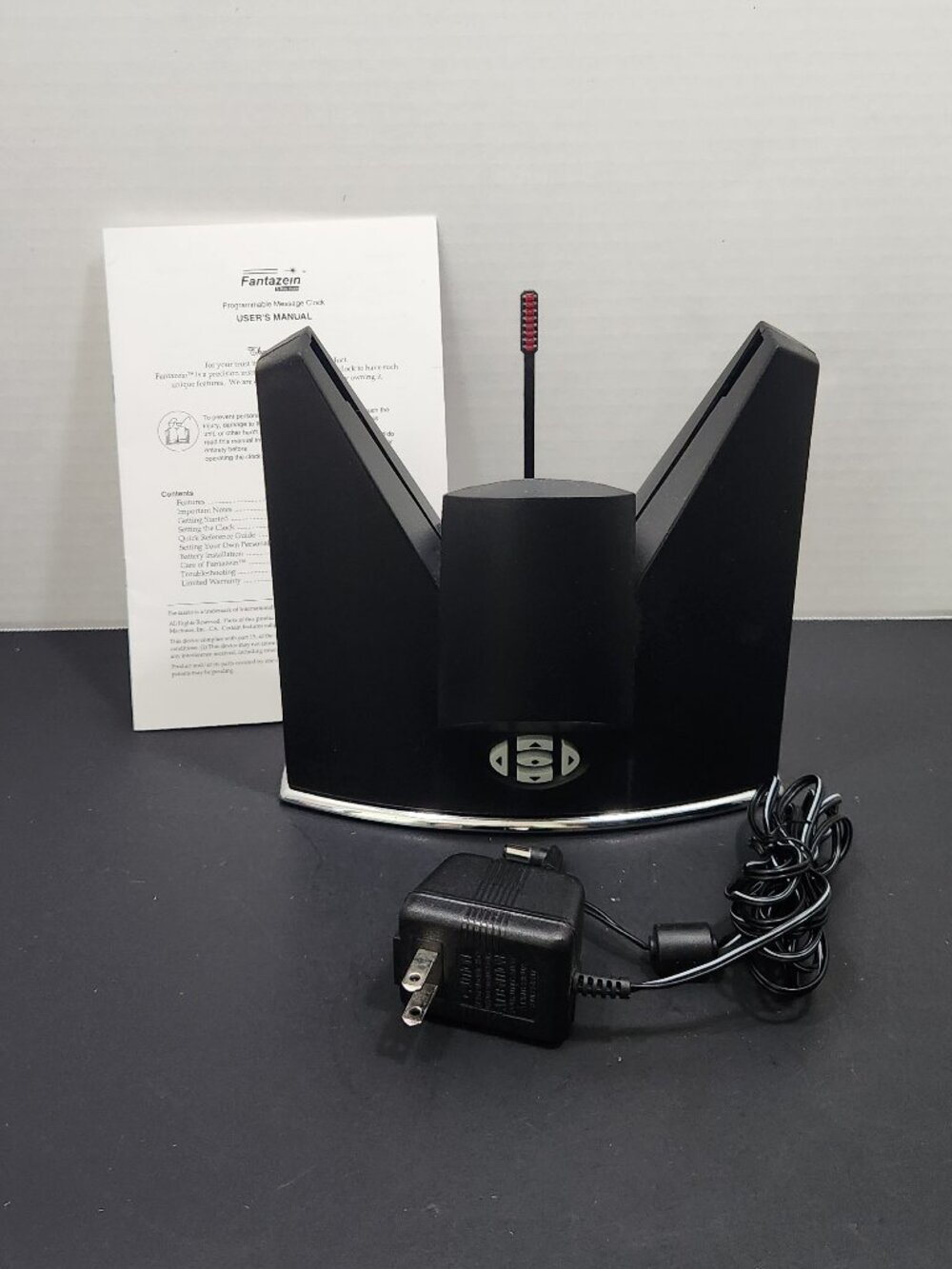 VTG Fantazein U2100S Programmable Message Clock Moving Wand LED Digital W/Manual